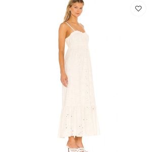 Apryl Maxi Dress in Ivory. Lovers and Friends. Brand new. Size small or medium